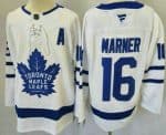 Toronto Maple Leafs #16 Mitch Marner White Authentic Jersey