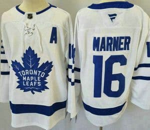Toronto Maple Leafs #16 Mitch Marner White Authentic Jersey