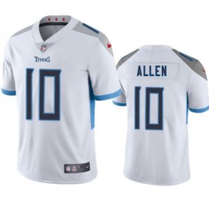 Tennessee Titans #10 Brandon Allen White 2025 Vapor Untouchable Stitched Jersey