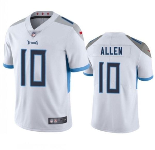 Tennessee Titans #10 Brandon Allen White 2025 Vapor Untouchable Stitched Jersey