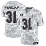 Tampa Bay Buccaneers #31 Antoine Winfield Jr. Arctic Camo 2024 F.U.S.E. Salute To Service Limited Stitched Jersey