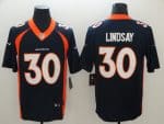 Denver Broncos #30 Phillip Lindsay Navy Blue Vapor Untouchable Limited Stitched Jersey
