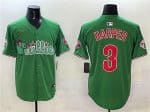 Philadelphia Phillies #3 Bryce Harper Green Phanatic Limited Stitched Jersey