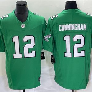 Philadelphia Eagles #12 Randall Cunningham Green 2023 F.U.S.E. Vapor Untouchable Stitched Jersey
