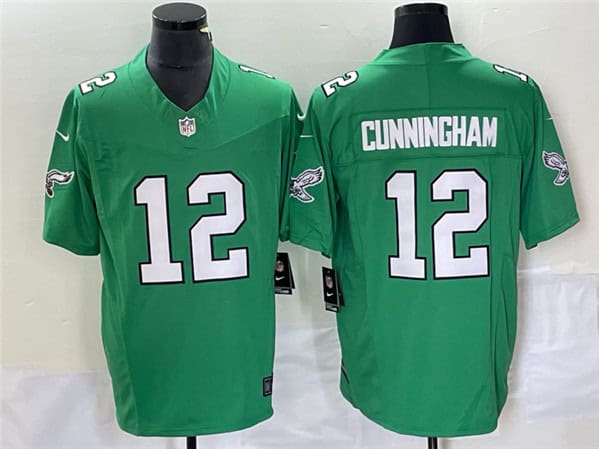 Philadelphia Eagles #12 Randall Cunningham Green 2023 F.U.S.E. Vapor Untouchable Stitched Jersey