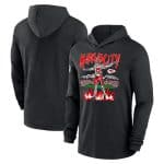 Kansas City Chiefs Black Performance Pullover Hoodie