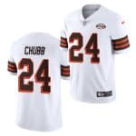 Cleveland Browns #24 Nick Chubb 1946 Vapor Stitched Football Jersey