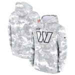 Washington Commanders 2024 Arctic Camo Salute To Service Club Fleece Pullover Hoodie