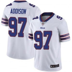 Buffalo Bills #97 Mario Addison White Vapor Untouchable Limited Stitched Jersey