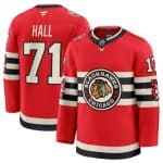 Chicago Blackhawks #71 Taylor Hall Red 2024-25 Winter Classic Stitched Jersey