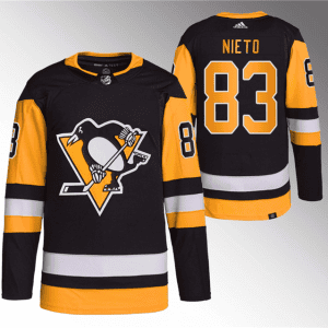 Pittsburgh Penguins #83 Matt Nieto Black Stitched Jersey