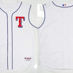 Texas Rangers White Stitched Jersey