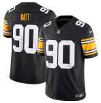 Pittsburgh Steelers #90 T.J. Watt Black 2023 F.U.S.E. Vapor Untouchable Limited Jersey