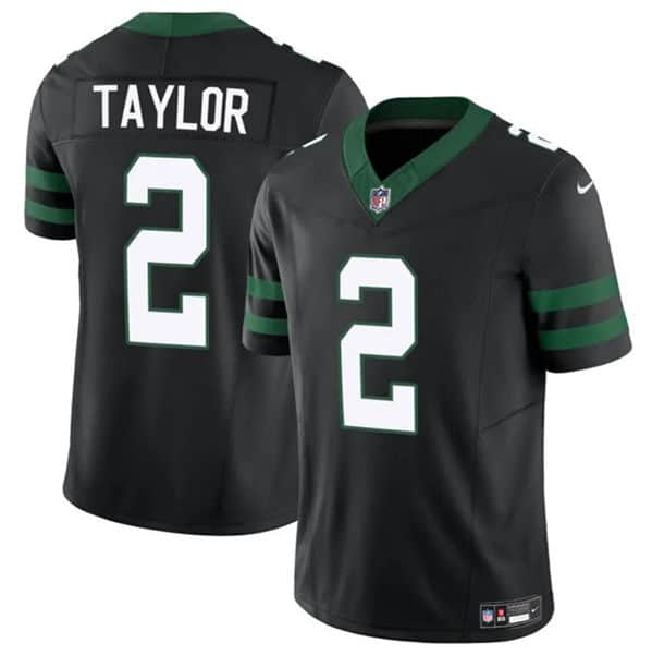 New York Jets #2 Tyrod Taylor Black 2024 F.U.S.E. Vapor Untouchable Limited Stitched Jersey