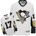 Penguins #17 Bryan Rust White Stitched Jersey