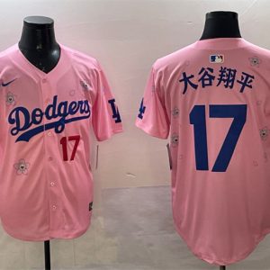 Los Angeles Dodgers #17 ´ó¹ÈÏèÆ½ Pink 2025 Tokyo Series Limited Stitched Jersey