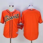Giants Blank Orange Cool Base Stitched Jersey