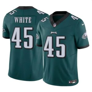 Philadelphia Eagles #45 Devin White Green 2023 F.U.S.E Vapor Untouchable Limited Stitched Jersey