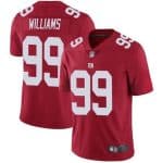 New York Giants #99 Leonard Williams Red Vapor Limited Jersey