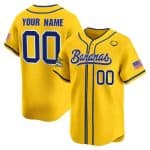 Savannah Bananas Custom Yellow Vapor Limited Stitched Jersey