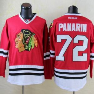 Blackhawks #72 Artemi Panarin Red Stitched Jersey