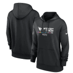 Arizona Cardinals 2022 Black NFL Crucial Catch Therma Performance Pullover Hoodie(Run Small)