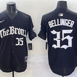 New York Yankees #35 Cody Bellinger Black 'Gothic Legacy Edition' Vapor Premier Limited Stitched Jersey