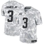 Los Angeles Chargers #3 Derwin James Jr. Arctic Camo 2024 F.U.S.E. Salute To Service Limited Stitched Jersey
