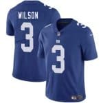 New York Giants #3 Russell Wilson Blue 2025 Vapor Untouchable Limited Stitched Jersey