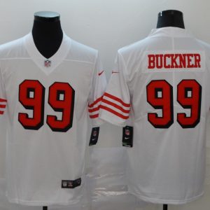 San Francisco 49ers #99 DeForest Buckner White Color Rush Limited Stitched Jersey
