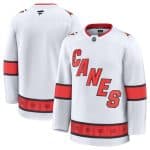 Carolina Hurricanes Blank White 2024-25 Away Stitched Jersey