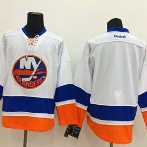 Islanders Blank White Stitched Jersey