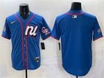 National League Colorado Rockies Blank Blue 2025 All-Star Edition Limited Stitched Jersey