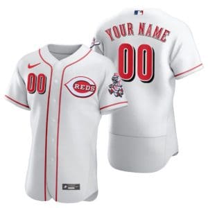 Cincinnati Reds Customized Custom New White Stitched Jersey