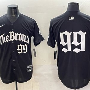 New York Yankees #99 Aaron Judge Black 'Gothic Legacy Edition' Vapor Premier Limited Stitched Jersey