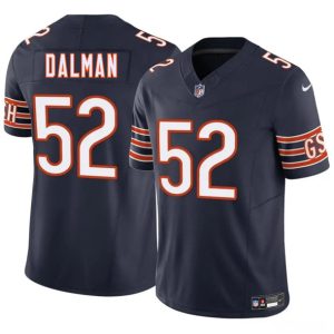 Chicago Bears #52 Drew Dalman Navy 2025 F.U.S.E. Vapor Stitched Jersey