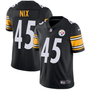 Pittsburgh Steelers #45 Roosevelt Nix Black Vapor Untouchable Limited Stitched Jersey