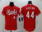 Cincinnati Reds #44 Aristides Aquino Reds Flex Base Stitched Jersey