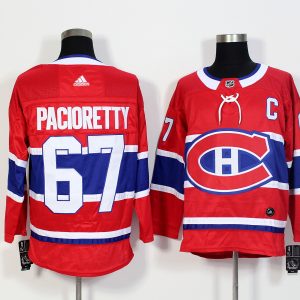 Montreal Canadiens #67 Max Pacioretty Red Stitched Adidas Jersey