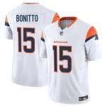 Denver Broncos #15 Nik Bonitto White F.U.S.E. Vapor Limited Football Stitched Jersey