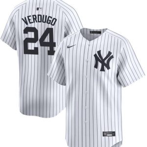 New York Yankees #24 Alex Verdugo White 2024 Away Limited Cool Base Stitched Jersey