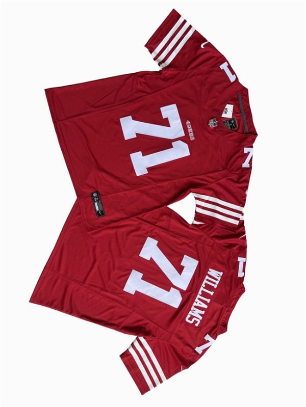 San Francisco 49ers #71 Trent Williams Red F.U.S.E. Vapor Untouchable Limited Stitched Jersey