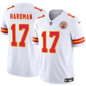 Kansas City Chiefs #17 Mecole Hardman White 2024 F.U.S.E. Vapor Untouchable Limited Stitched Jersey