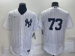 New York Yankees #73 Michael King White Flex Base Stitched Baseball Jersey