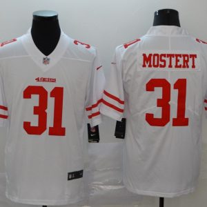 San Francisco 49ers #31 Raheem Mostert White Vapor Untouchable Limited Stitched Jersey