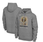 Denver Nuggets Heather Gray 2023 Finals Champions Locker Room Pullover Hoodie