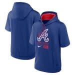 Atlanta Braves Royal City Connect Short Sleeve Pullover Hoodie