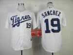 Tigers #19 Anibal Sanchez White "Los Tigres" Stitched Jersey
