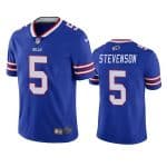Buffalo Bills #5 Marquez Stevenson Royal Vapor Untouchable Limited Stitched Jersey