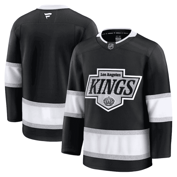 Los Angeles Kings Blank Black 2024-25 Home Stitched Jersey